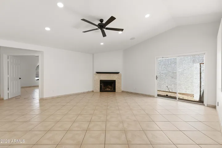 Wood Burning Fireplace