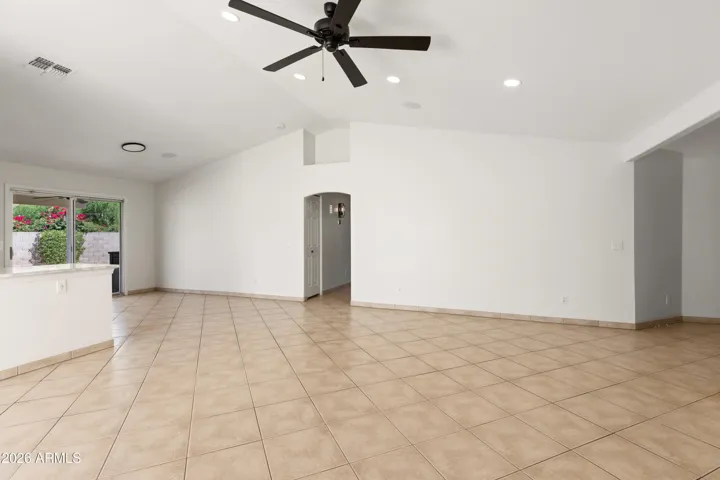 Canned Lighting and Ceiling Fan
