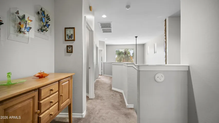 Open to great room upstairs hall