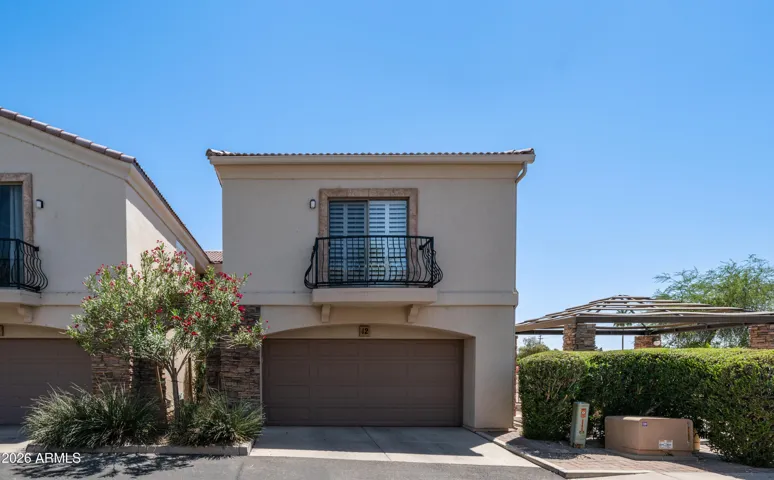 Front of Town Home