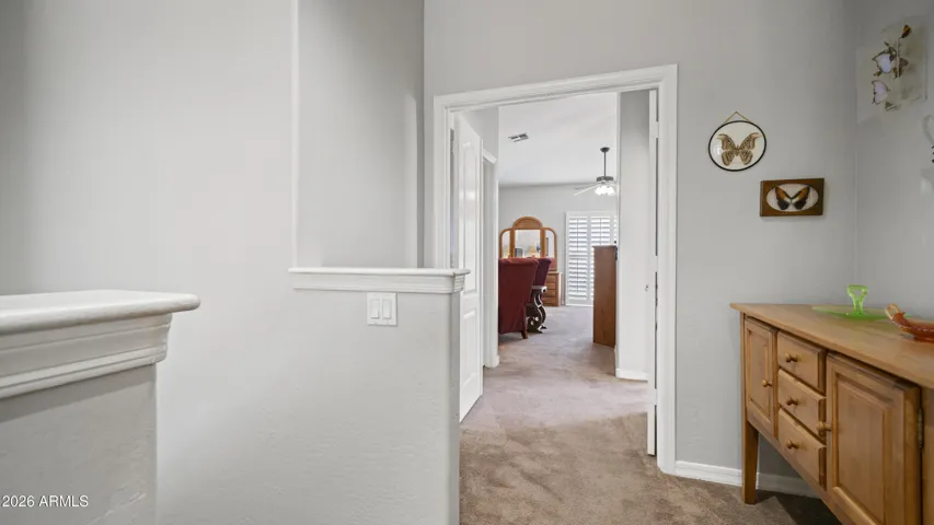Double door entry to Primary Bedroom