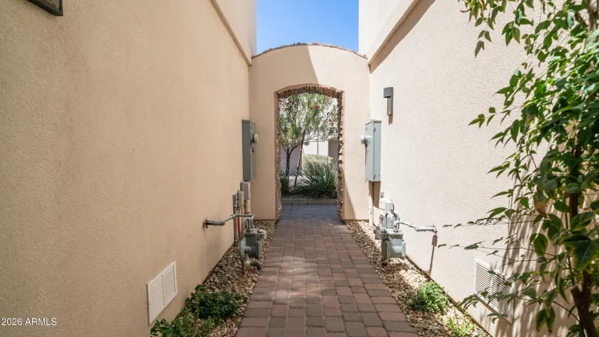 Inside court yard