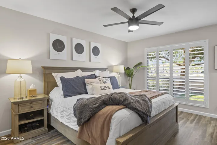 Primary Suite - French Door Access and Spacious