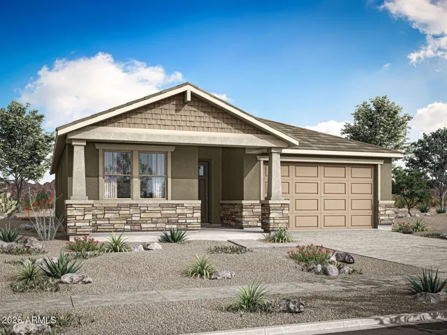 Rendering. Actual home color may vary.