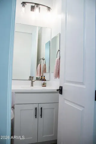 Bedroom 2 on suite bathroom.