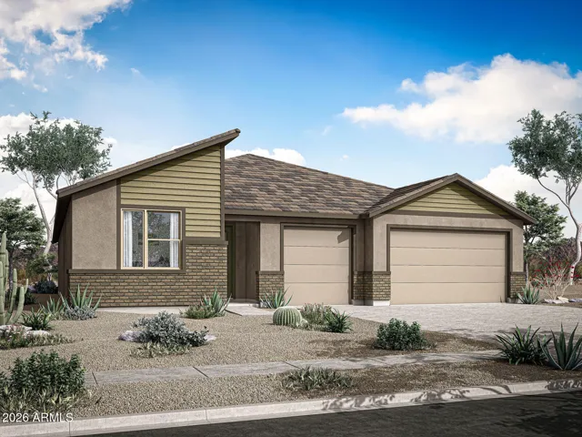 Rendering. Actual home color may vary.