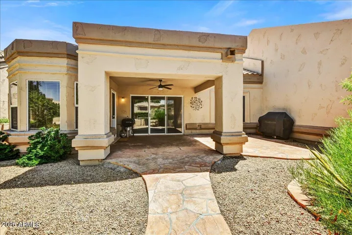 Another view of the patio just steps away from the pool
