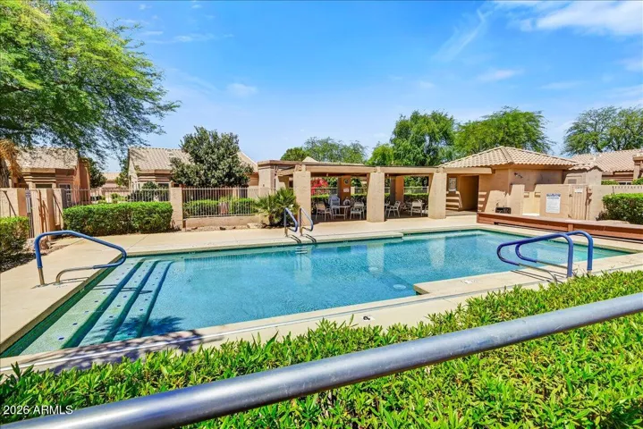 Enjoy the ultimate luxury of having the sparkling community pool just steps away from your back gate.