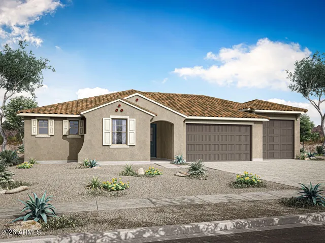 Rendering. Actual home color may vary.