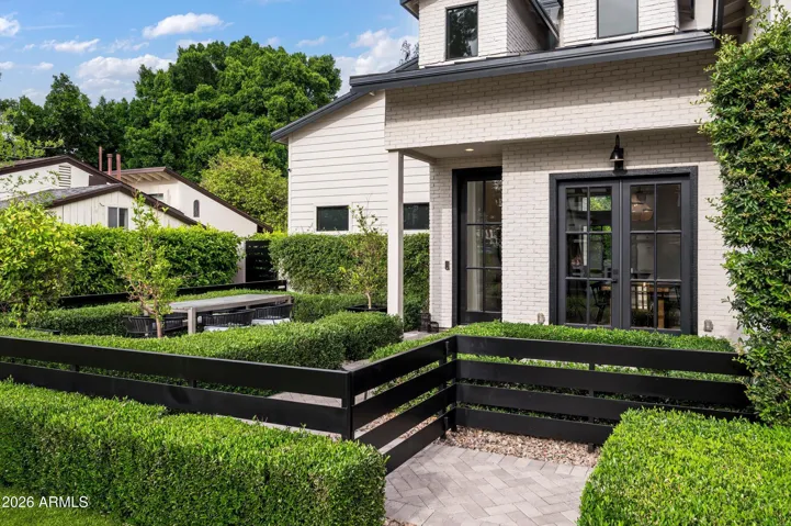 Lush Gated Entrance