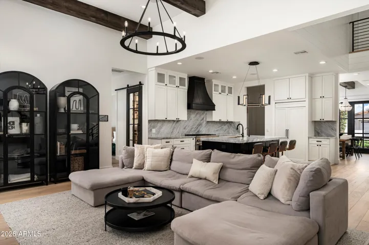 Family/Living Room off of the Kitchen