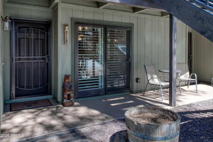 Covered front porch