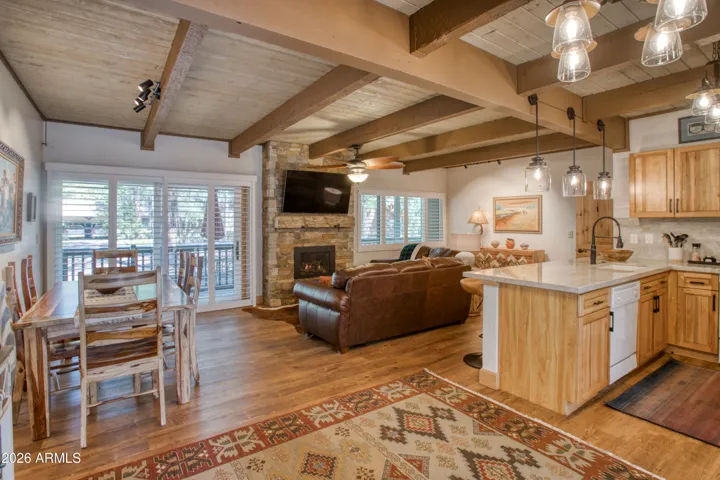 Stunning remodel. Lower level condo being sold fully furnished.
