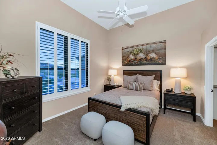 Bedroom 2 features an ensuite bathroom & walk-in closet.