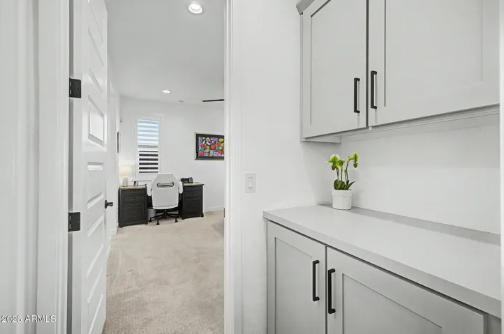 Entry into primary bedroom suite