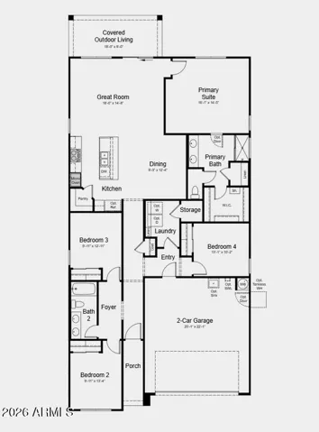 Additional Highlights Include: double gate, garage service door, pavers, gourmet kitchen with upgraded cabinets, quartz and pendant lights over island, matte black faucets, hardware and light fixtures throughout, window coverings, and two-tone custom interior paint.