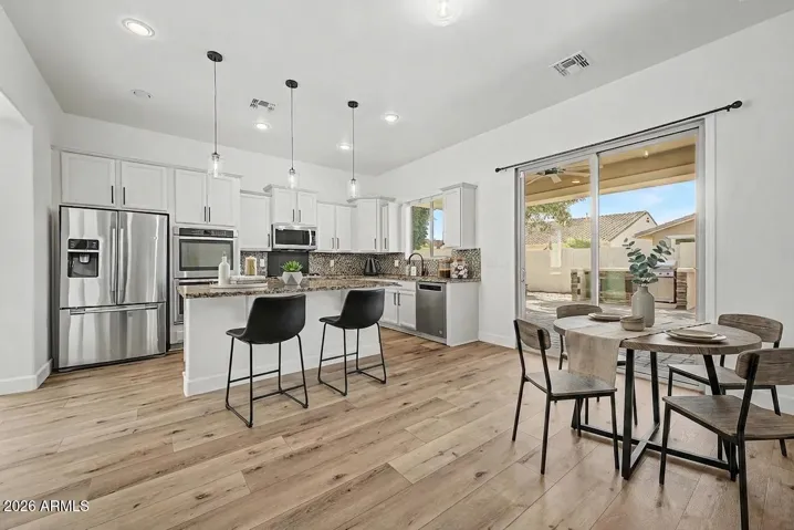 Upgraded Kitchen with granite counters