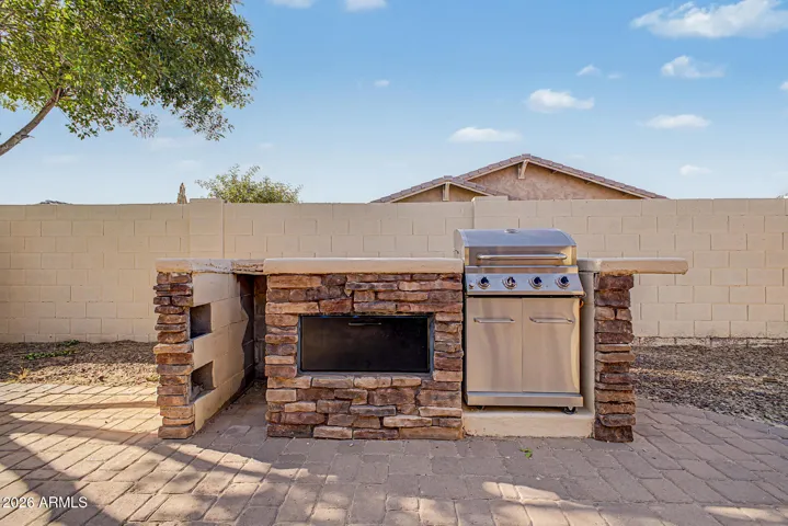 Built-In BBQ Area