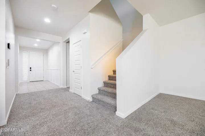 View of entry from Living room