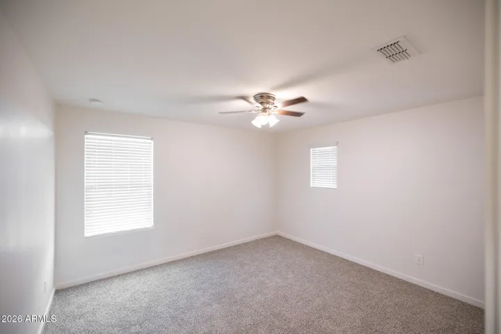 Upstairs bed