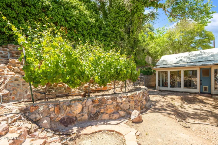 Sit and sip your favorite drink nestled in the vineyard overlooking your amazing mountain view.