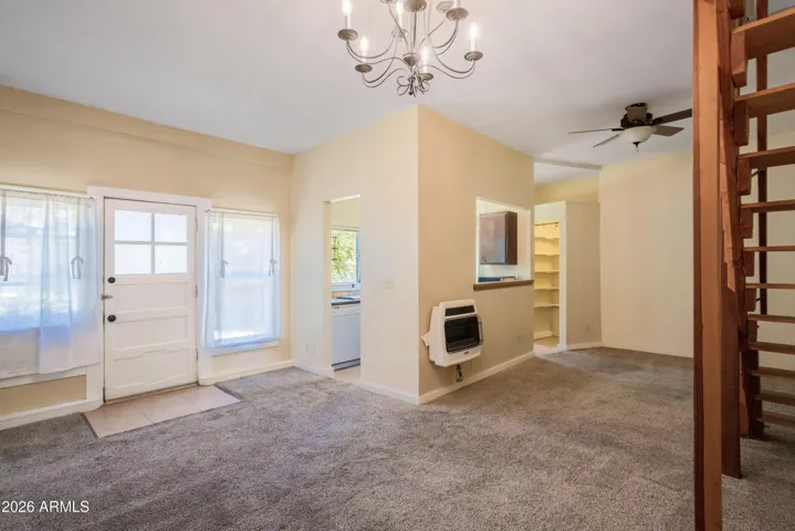Cute, cozy second living area