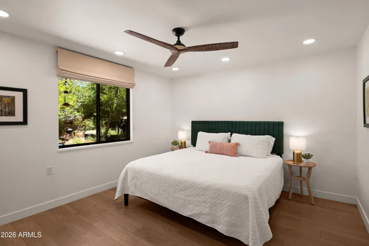Comfortable guest bedroom ideal for family or visitors