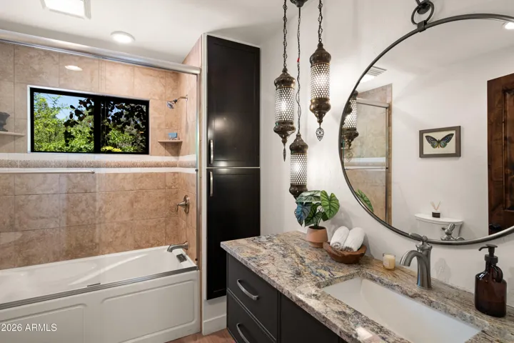 Hall bathroom