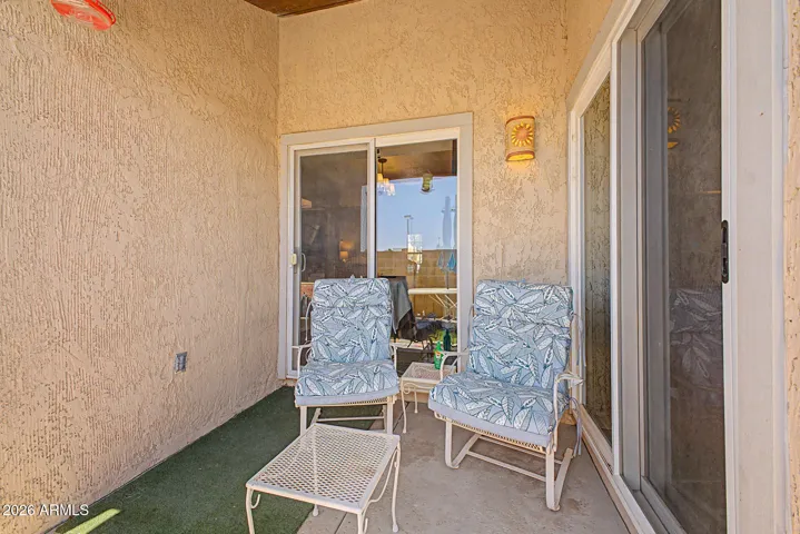 Covered windows, 2x6 exterior walls, new appliances and solar significantly improve energy efficiency.