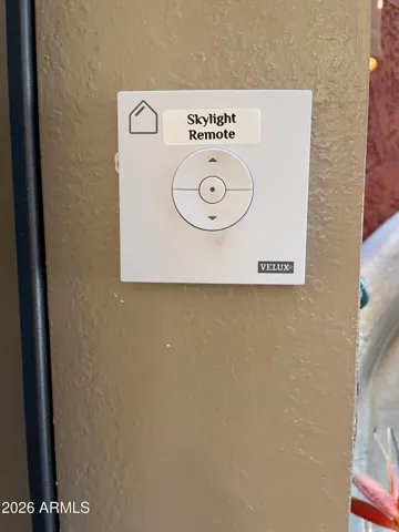 Open/Close the shades to the skylight by remote or manually open the skylight window for more air circulation.