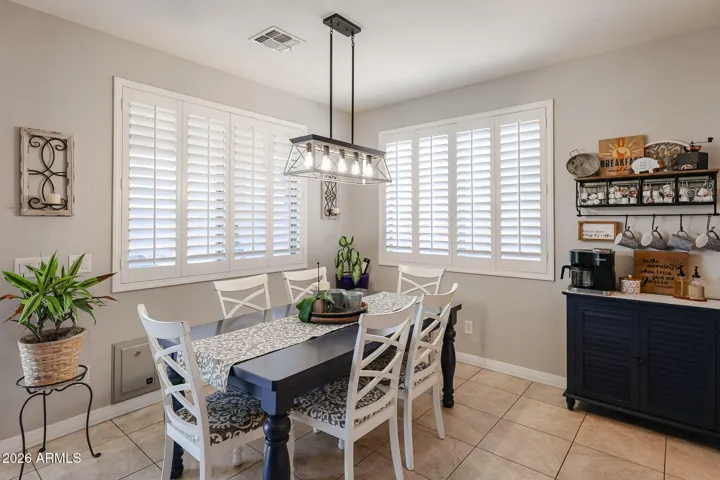PLANTATION SHUTTERS THROUGHOUT. GREAT FOR GATHERINGS!