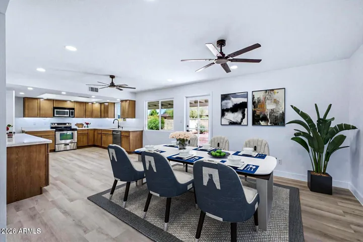 Virtual Staging -Dining Table