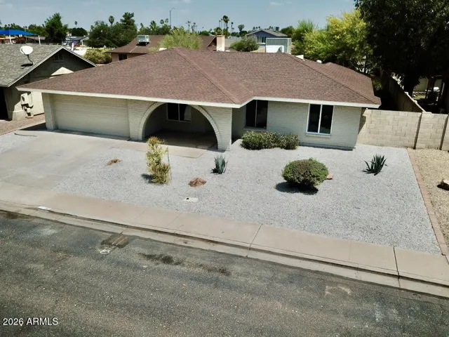 All new gravel in front yard