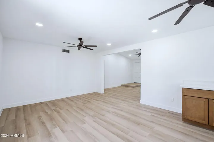 All new flooring and baseboards throughout with black hardware.