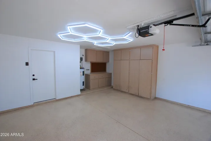 Garage work bench and new epoxy floors