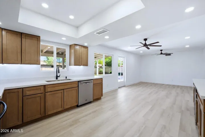 kitchen great room, all new plumbing and fixtures