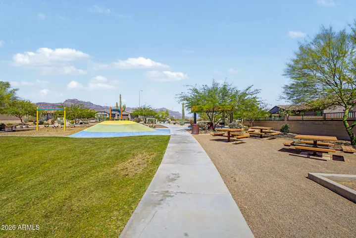 Beautiful neighborhood park just steps away