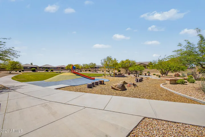 Beautiful neighborhood park just steps away