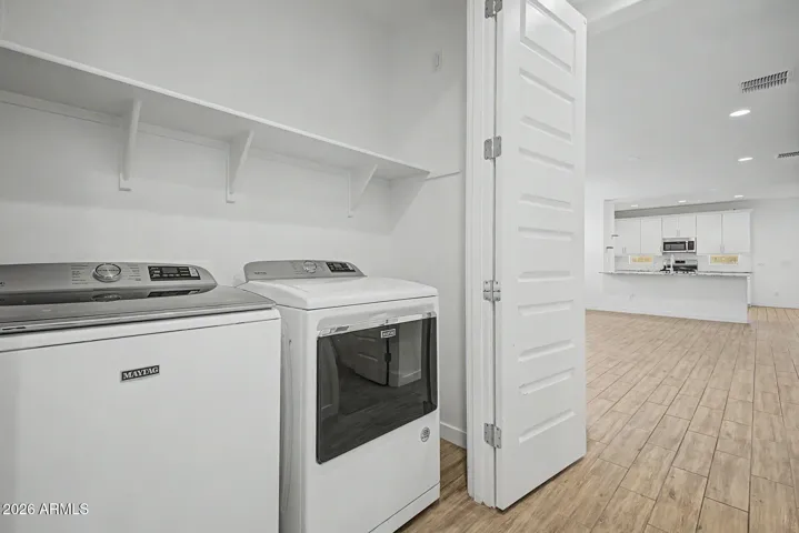 Convenient inside laundry