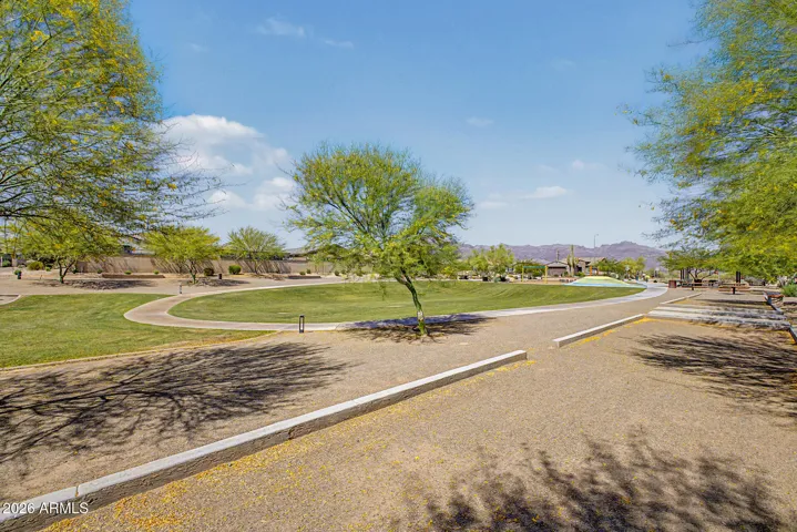 Beautiful neighborhood park just steps away
