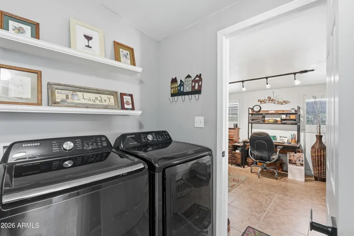 matching black stainless steel washer & dryer