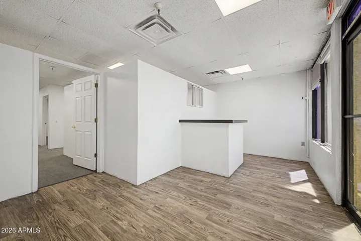 Large reception area