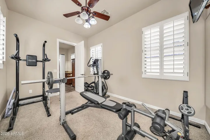 Primary Bedroom Gym