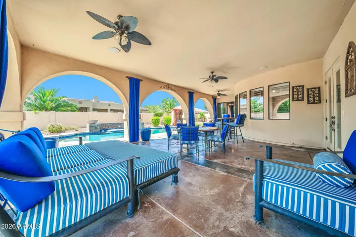 Back patio