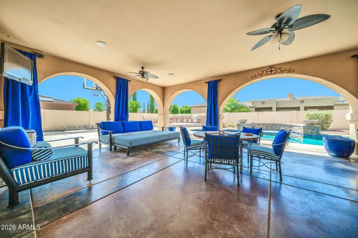 Back patio