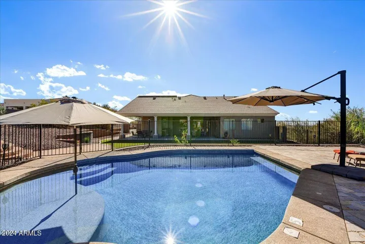 Pool patio