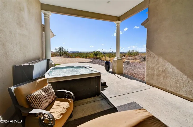 Covered front patio