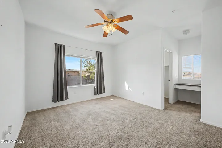 ONE of TWO Master bedrooms
