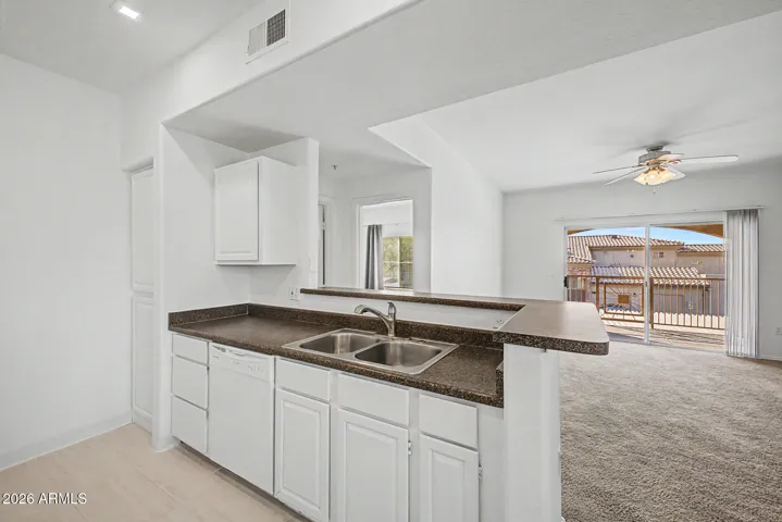 Open Concept into living area
