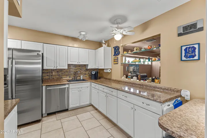 Ample storage space.